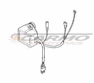 Yamaha X-Max 400 2018-2020 High Performance ECU Flash tuning + Akrapovic S-Y4SO018-HRAASS (Stage 3)